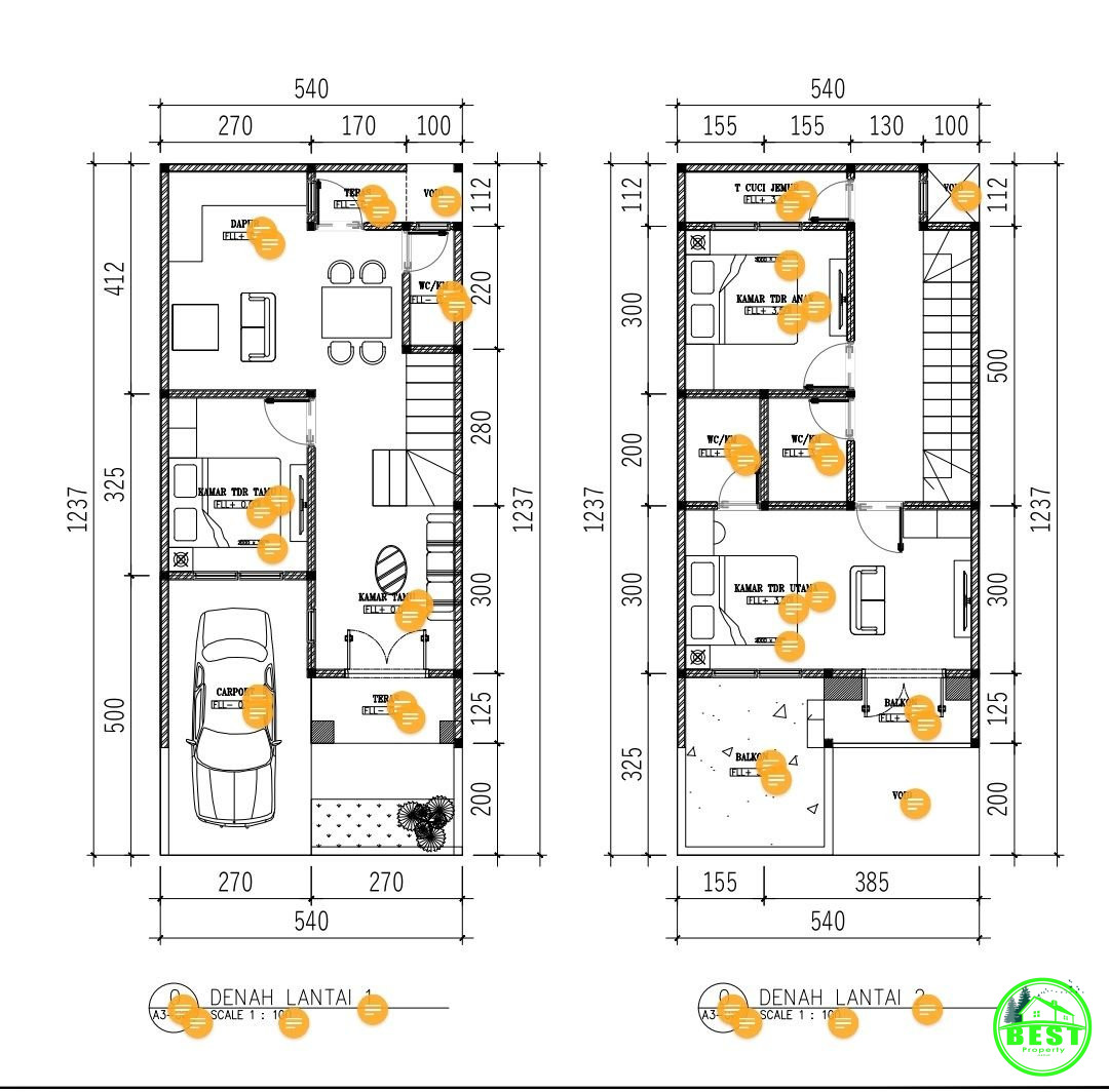 NAYYARA RESIDENCE 12 BLOK D&amp;E
