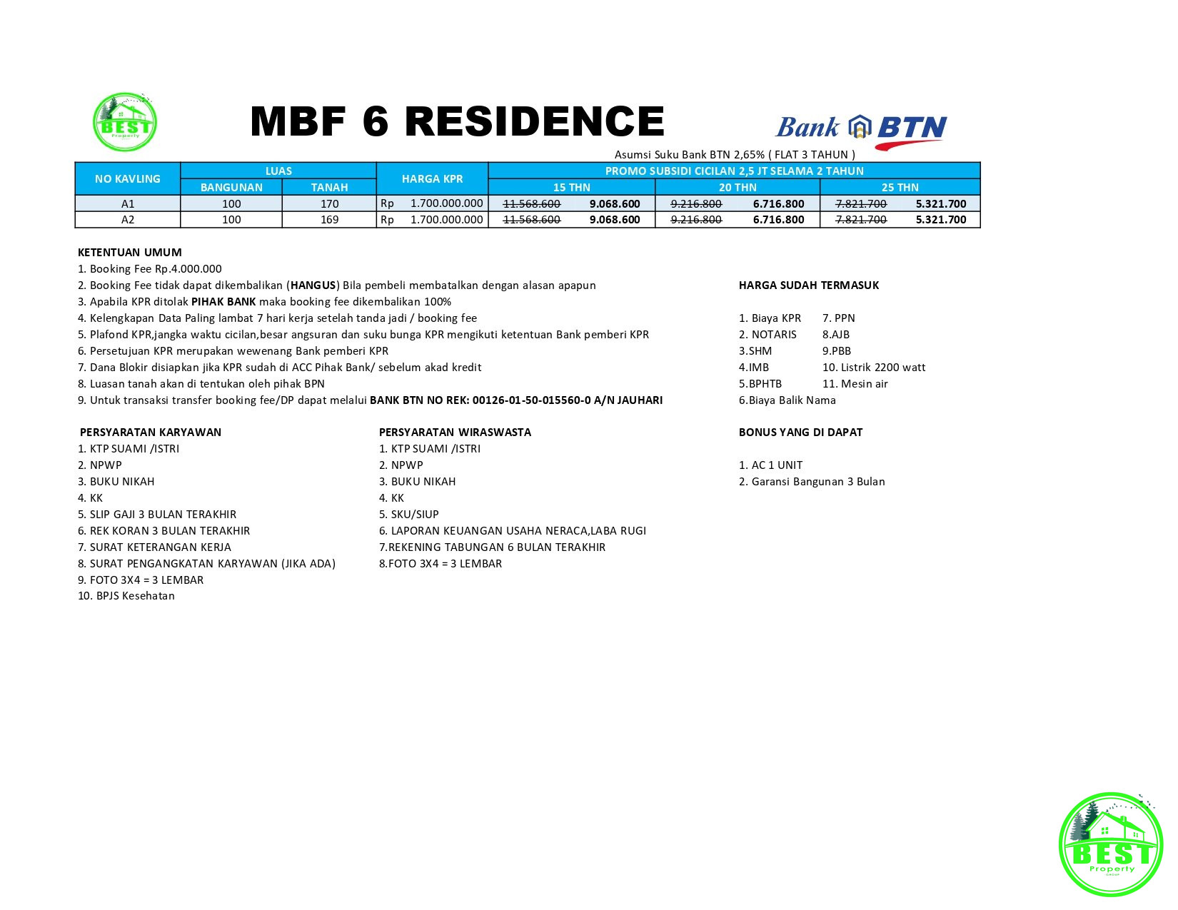 MBF RESIDENCE 6
