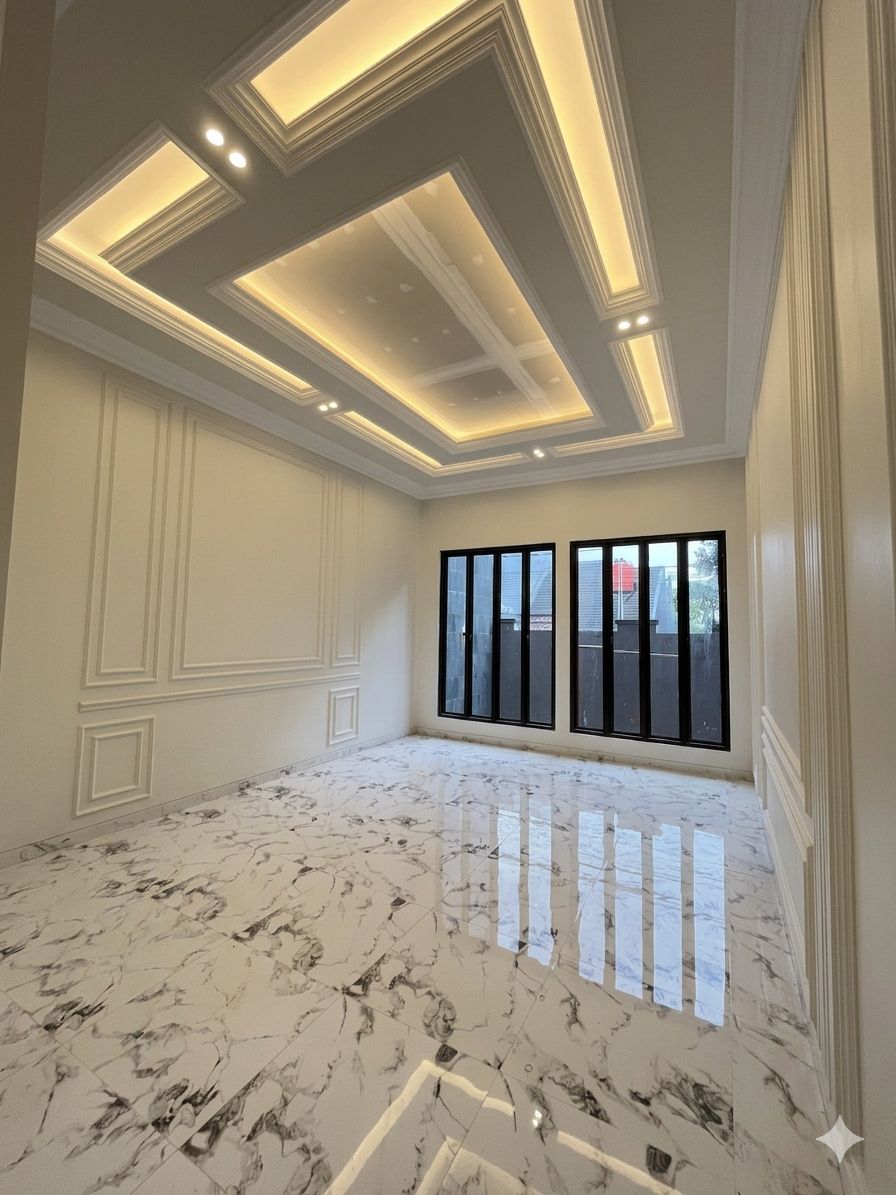 RUMAH MODERN KONTEMPORER FULL FURNISH