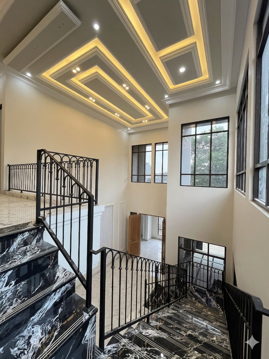RUMAH MODERN KONTEMPORER FULL FURNISH